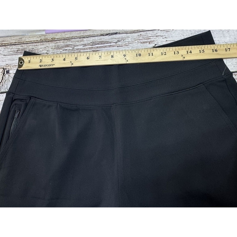 Athleta Venice Flare Pant Black Stretch Active Flared Pants Work Size Large NEW - Picture 6 of 10